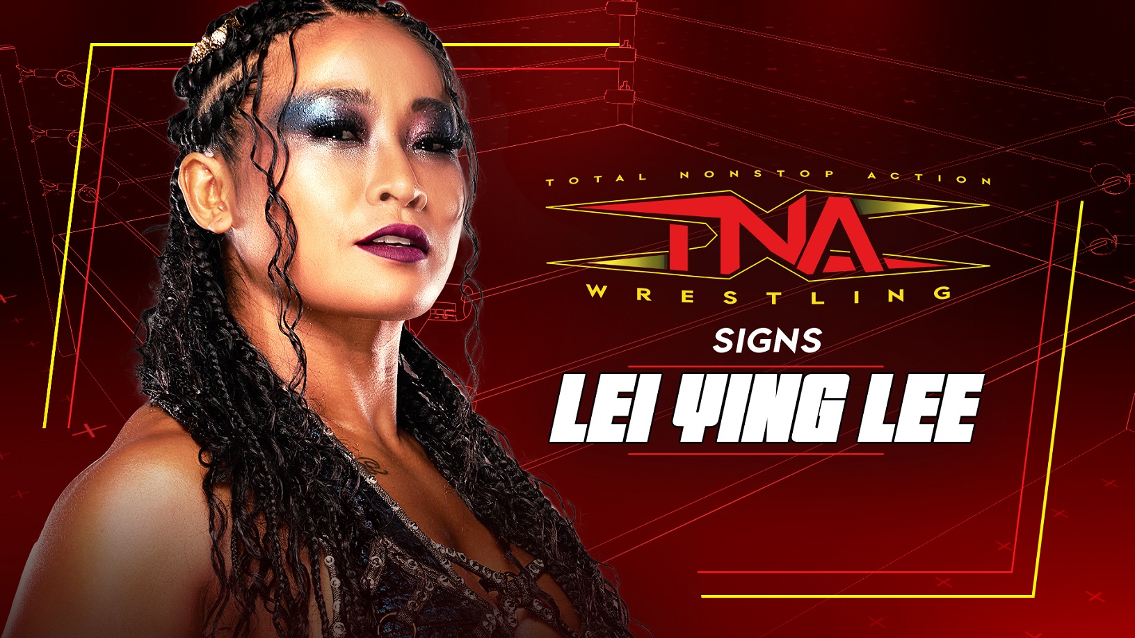 TNA Wrestling officially signs Lei Ying Lee