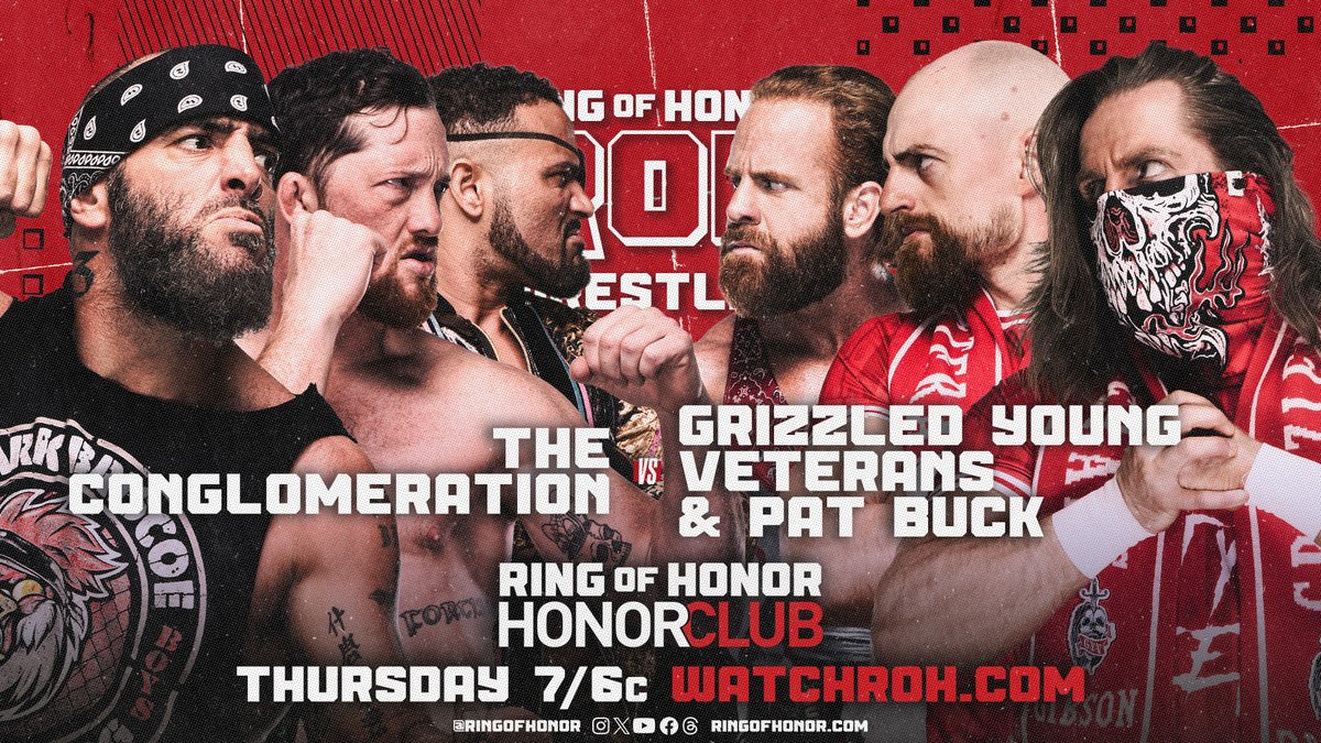 Ring of Honor TV live results: The Conglomeration in trios action