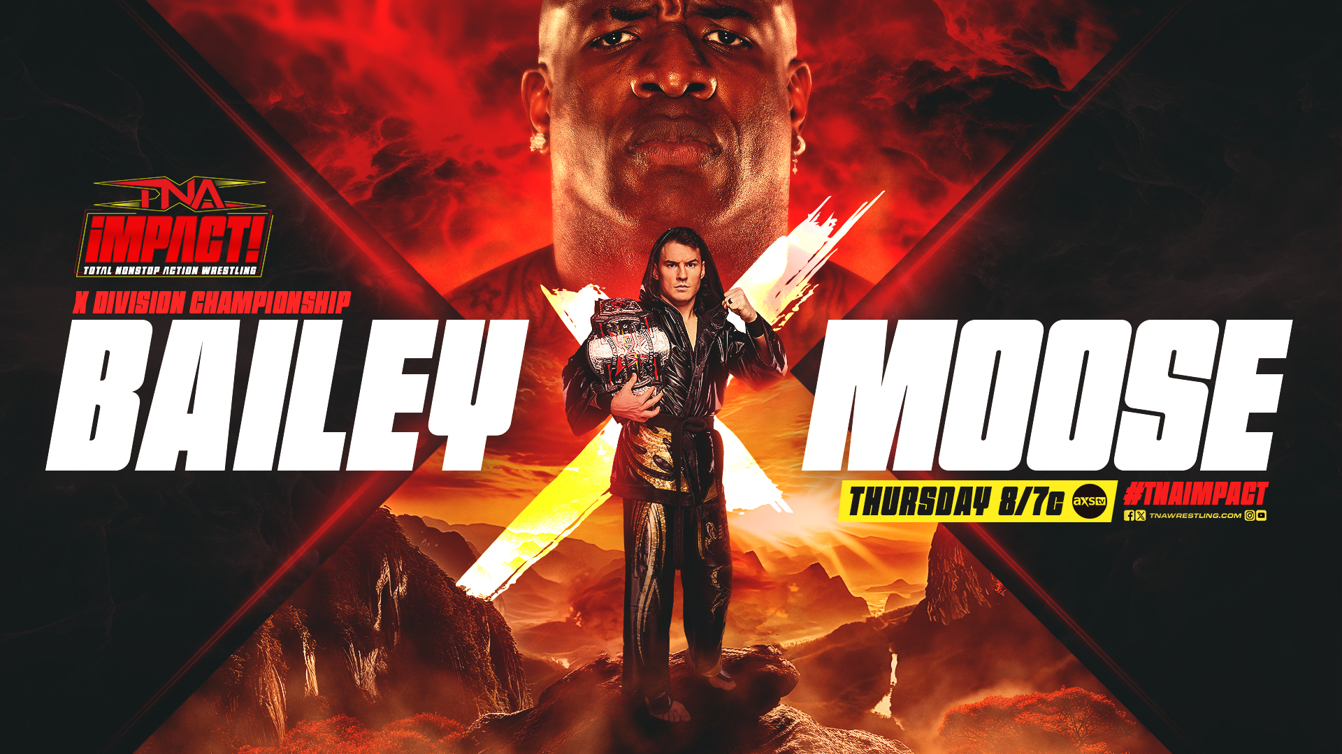 TNA Impact live results: ‘Speedball’ Mike Bailey vs. Moose X-Division title match