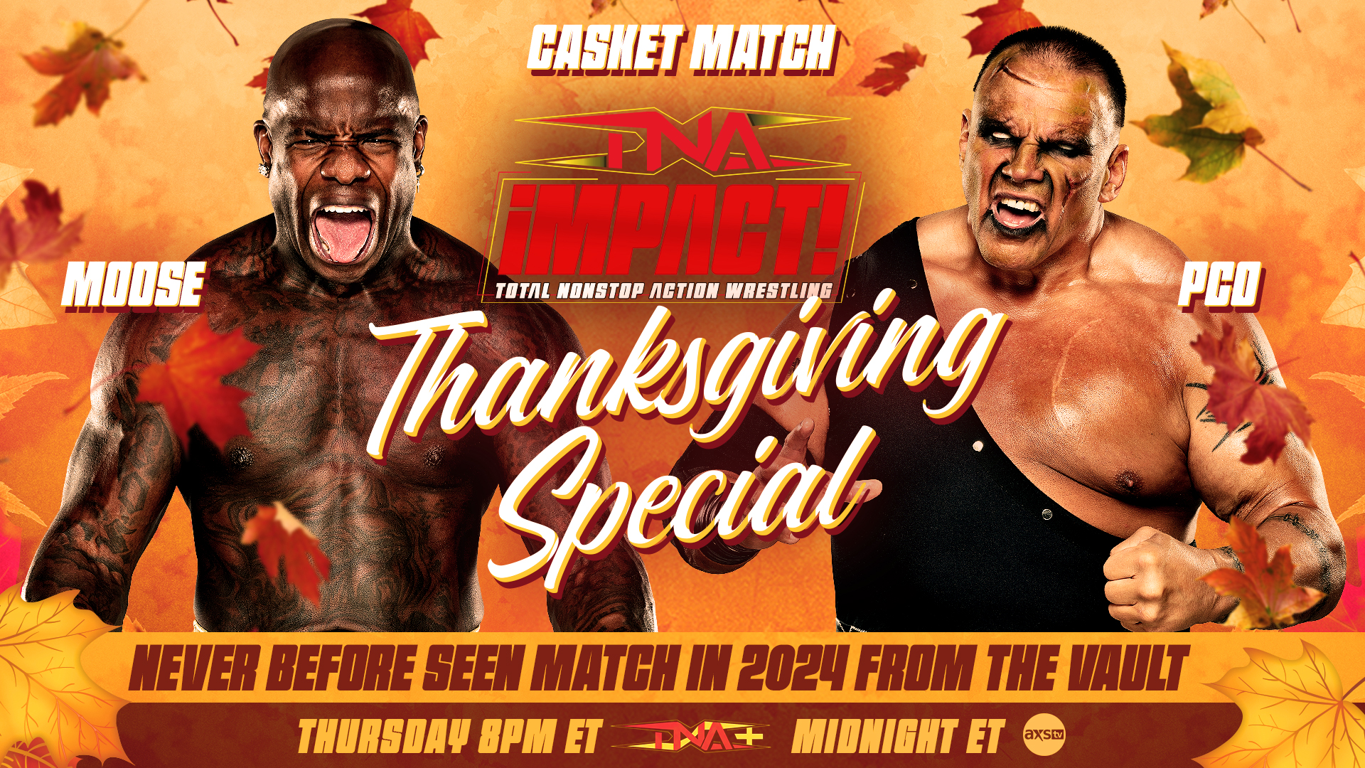 TNA Impact live results: Thanksgiving special