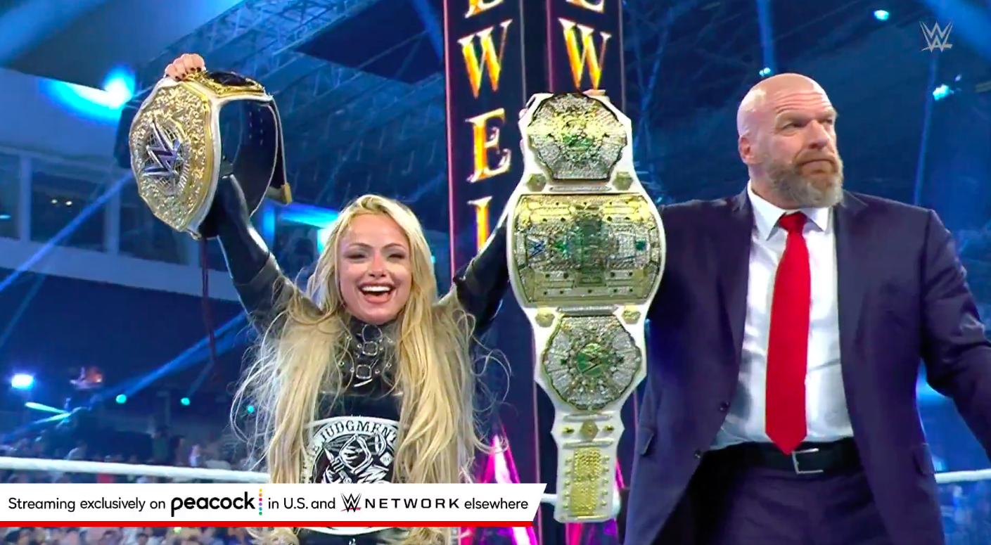 Cody Rhodes, Liv Morgan win inaugural WWE Crown Jewel Championships