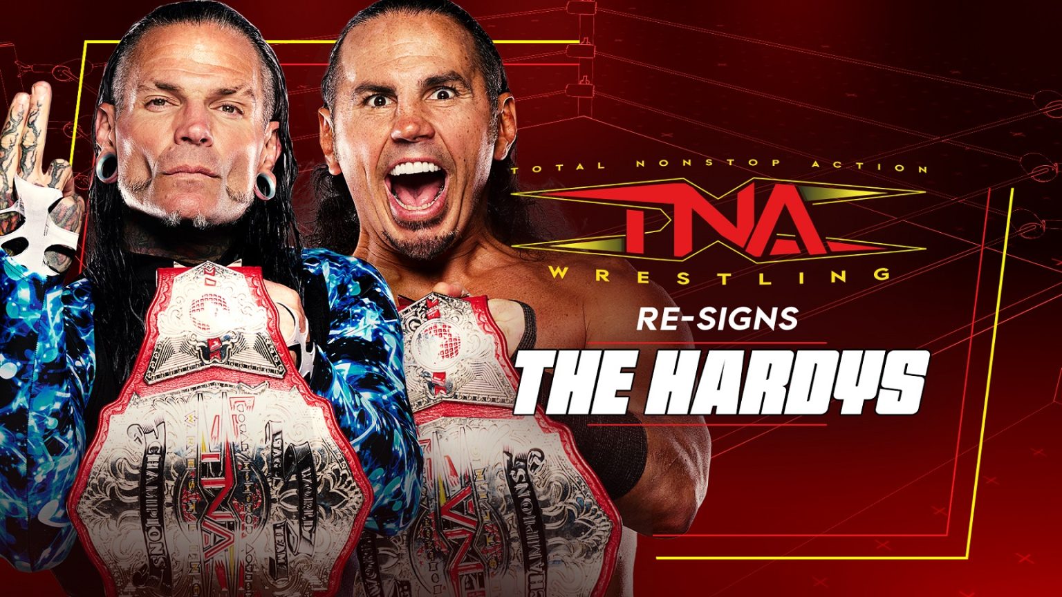 The Hardys re-sign with TNA Wrestling