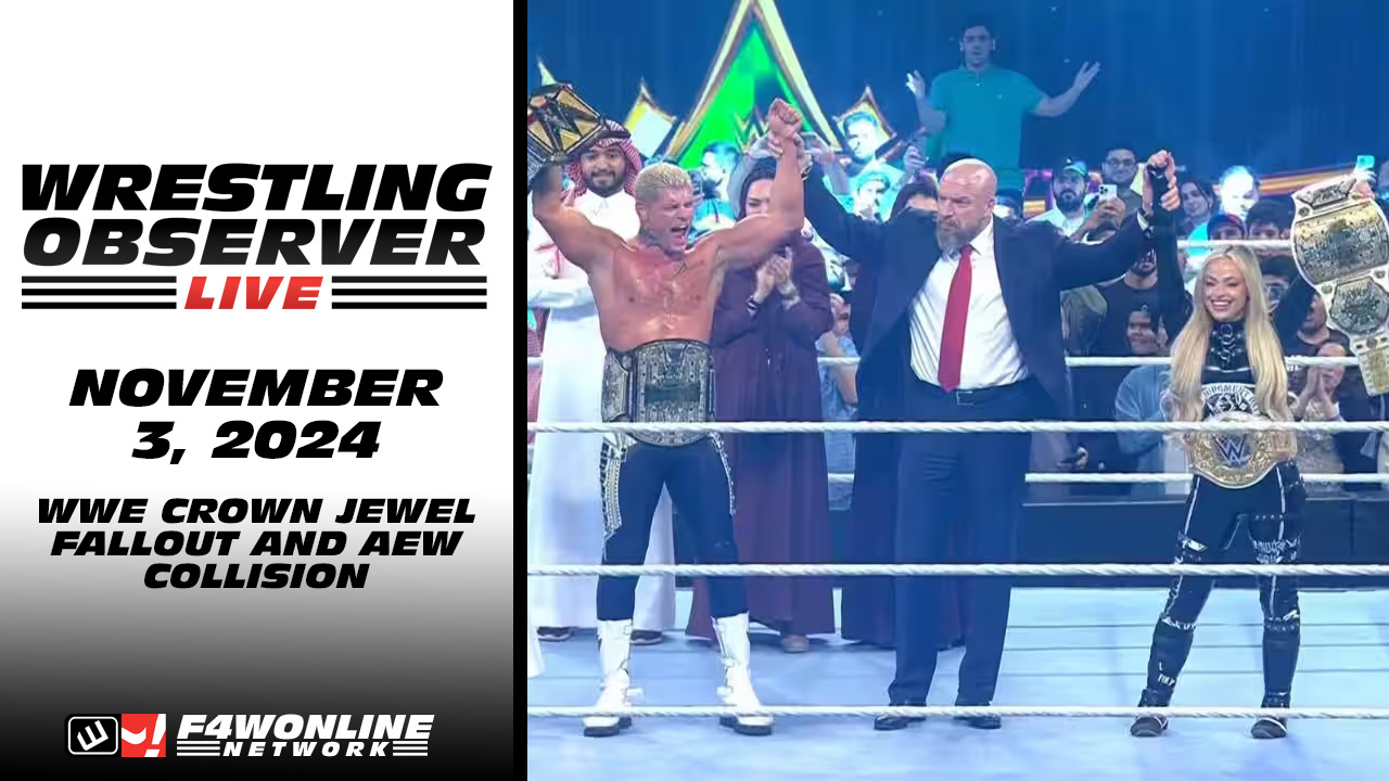 Wrestling Observer Live: The fallout from WWE Crown Jewel