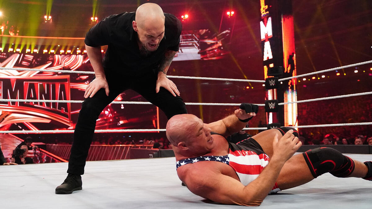Kurt Angle reacts to Baron Corbin’s WWE departure, Corbin responds