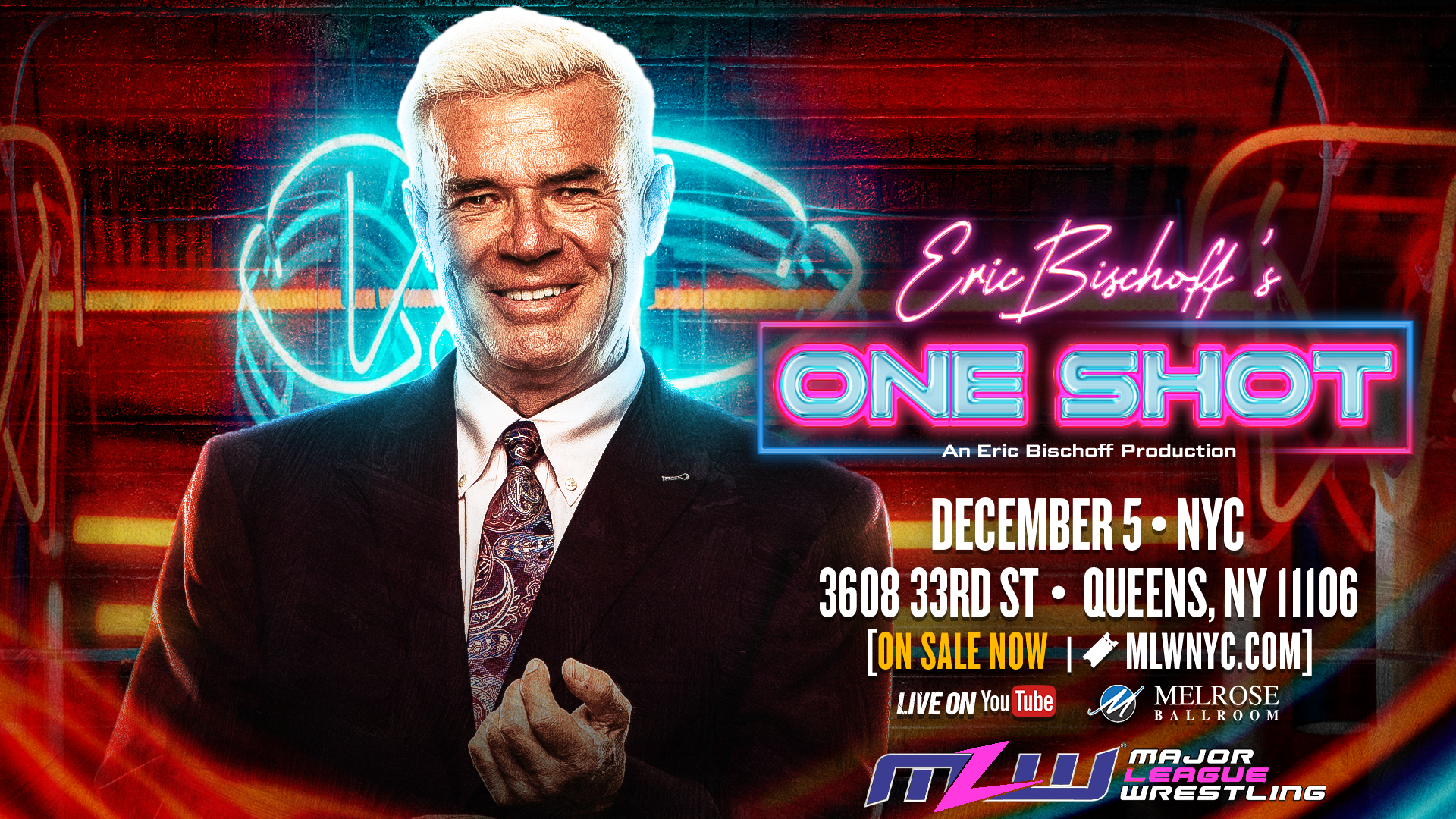 Daily Update: Eric Bischoff, Kojima MLW title defense, Trill Williams