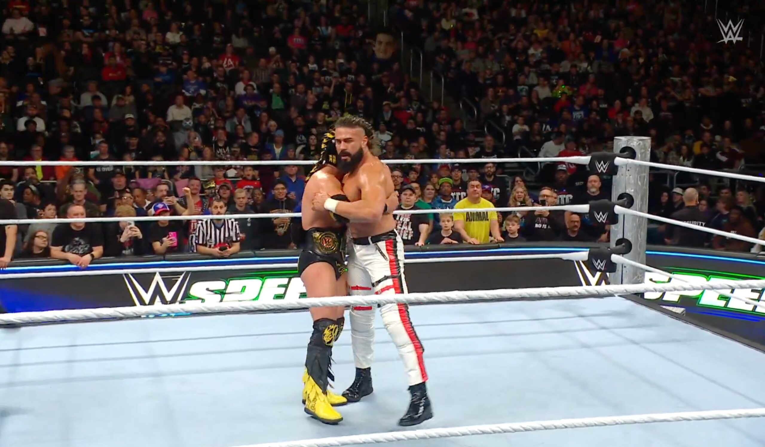 Dragon Lee defeats Andrade for WWE Speed title
