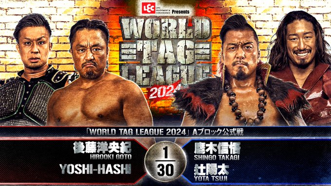NJPW World Tag League 2024 night three results, updated standings