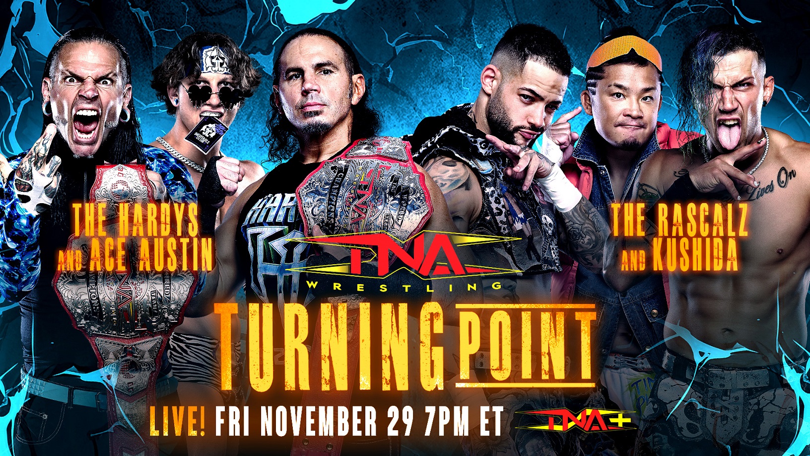 The Hardys set for six-man tag match at TNA Turning Point