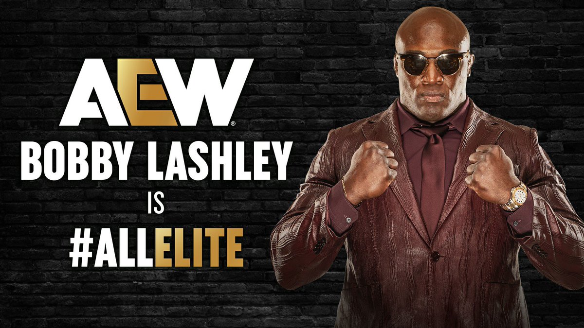 AEW confirms signing of Bobby Lashley
