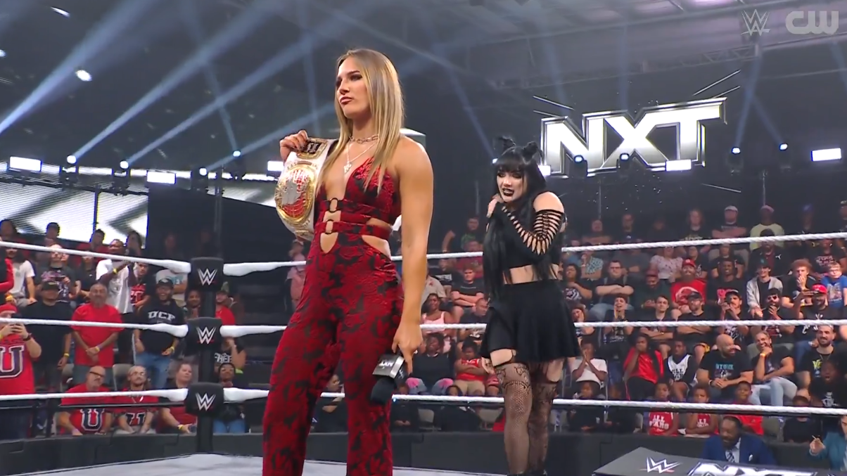Two title matches official for next WWE NXT