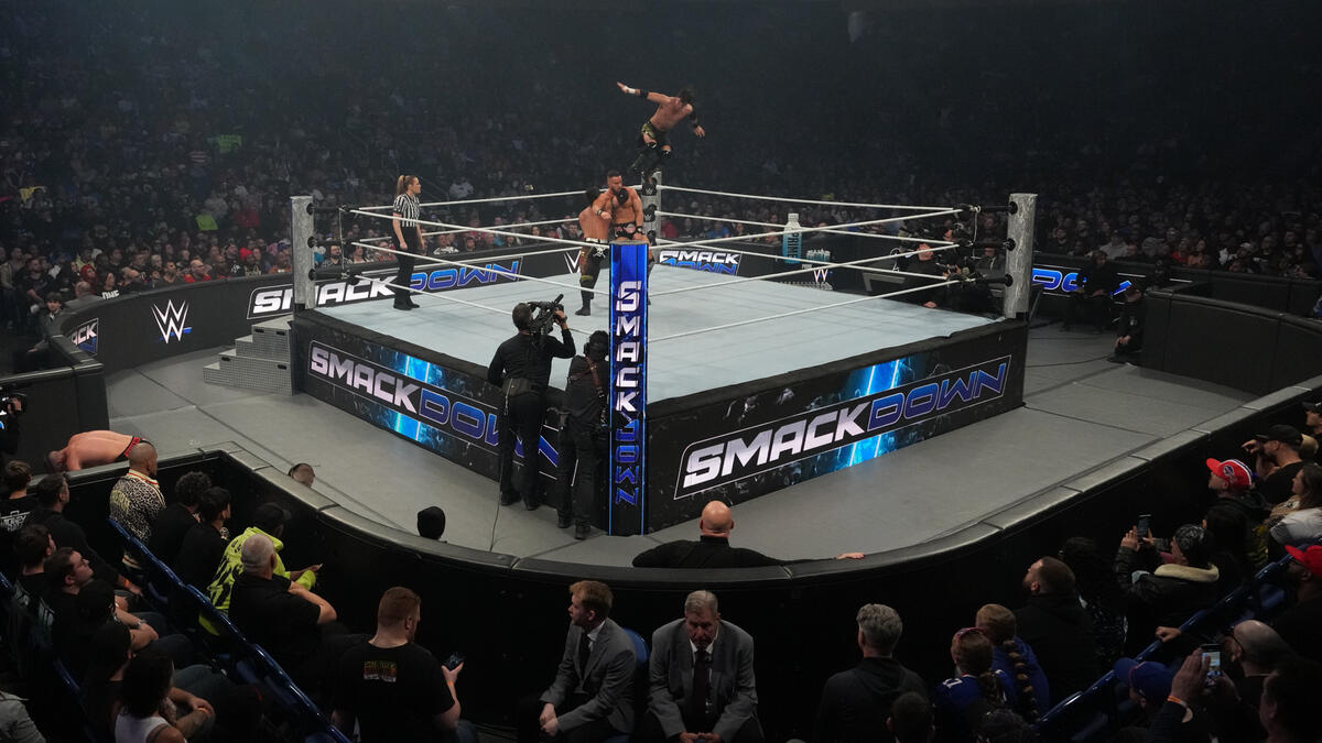 WWE SmackDown ratings up, ranks first on TV