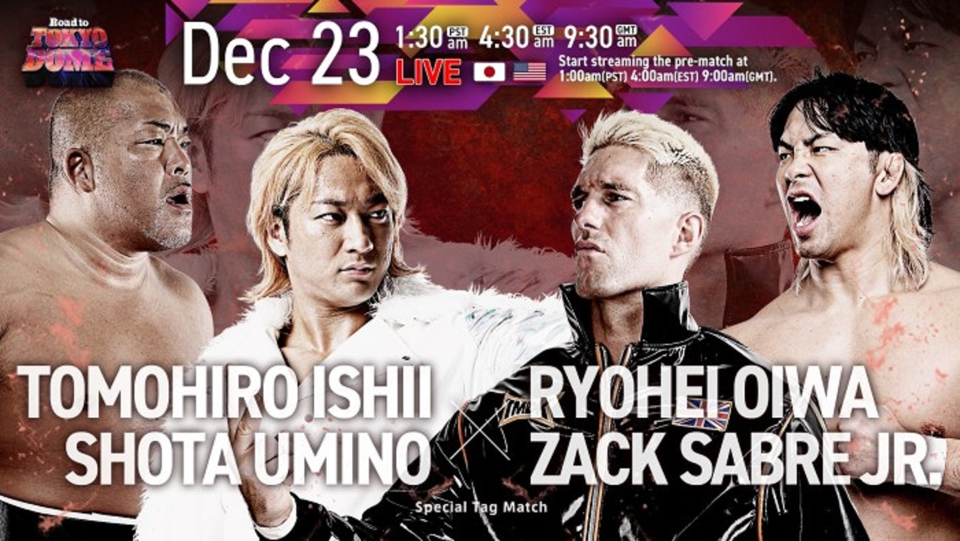 NJPW Road to Tokyo Dome live results: Wrestle Kingdom go-home show