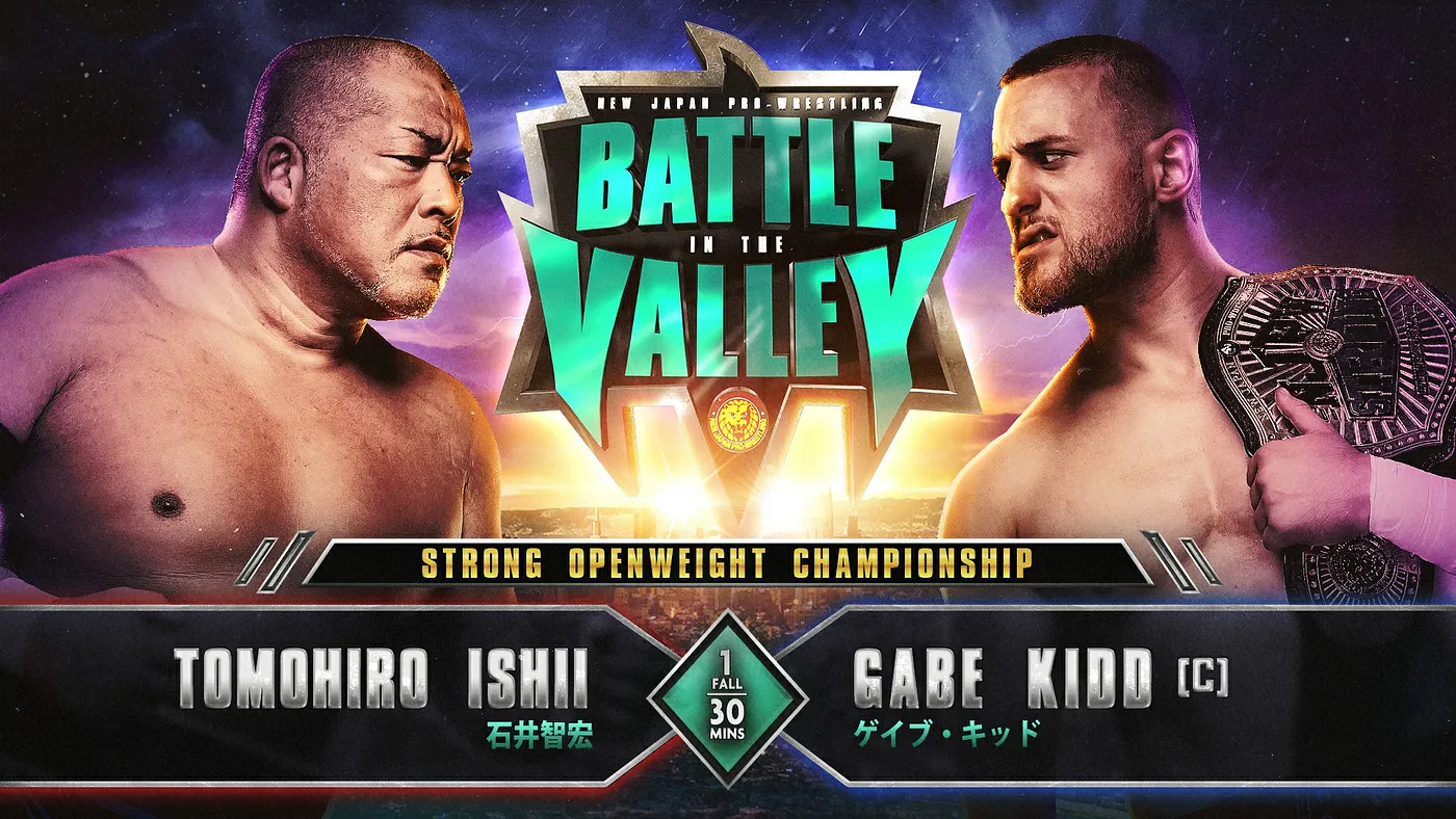 First matches announced for NJPW Battle in the Valley