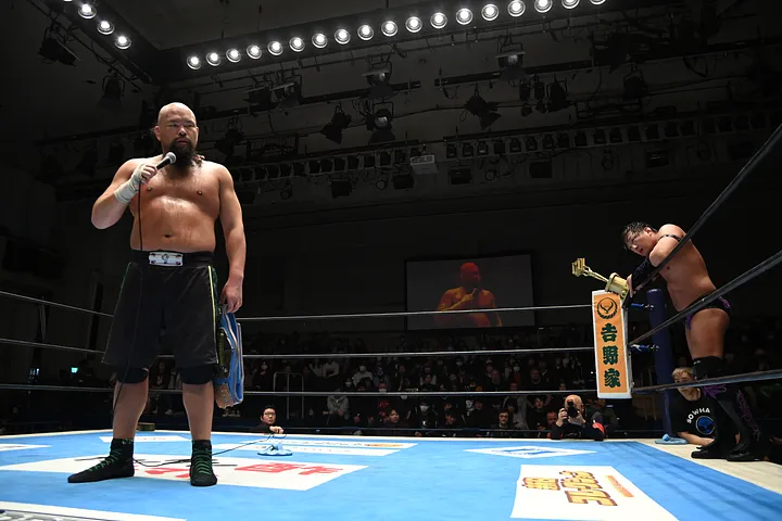 Great-O-Khan retires KOPW title, sets stipulation for Wrestle Kingdom match