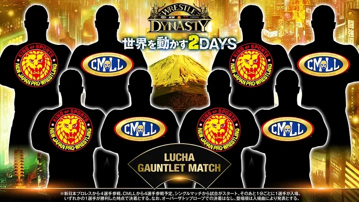 Lucha Gauntlet match added to Wrestle Dynasty