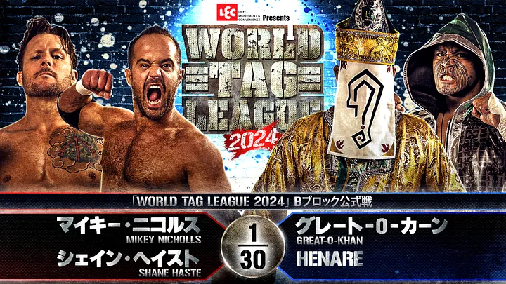 NJPW World Tag League night ten results, updated standings