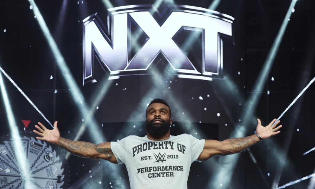 Elijah Holyfield makes WWE debut prior to NXT taping
