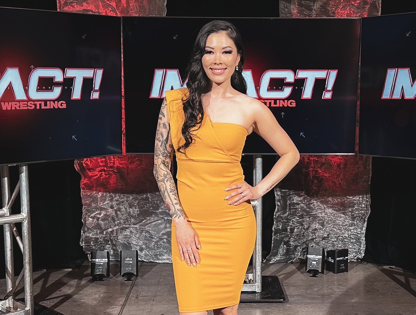 Ring announcer Jade Chung departing TNA Wrestling