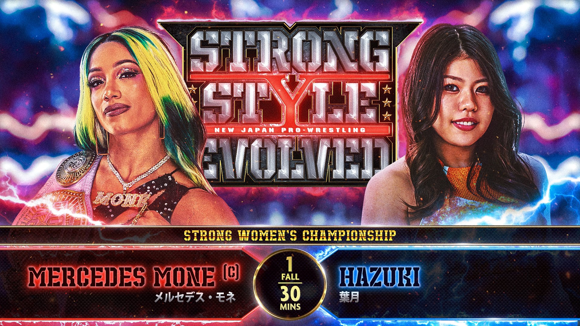 NJPW Strong Style Evolved live results: Mercedes Mone vs. Hazuki