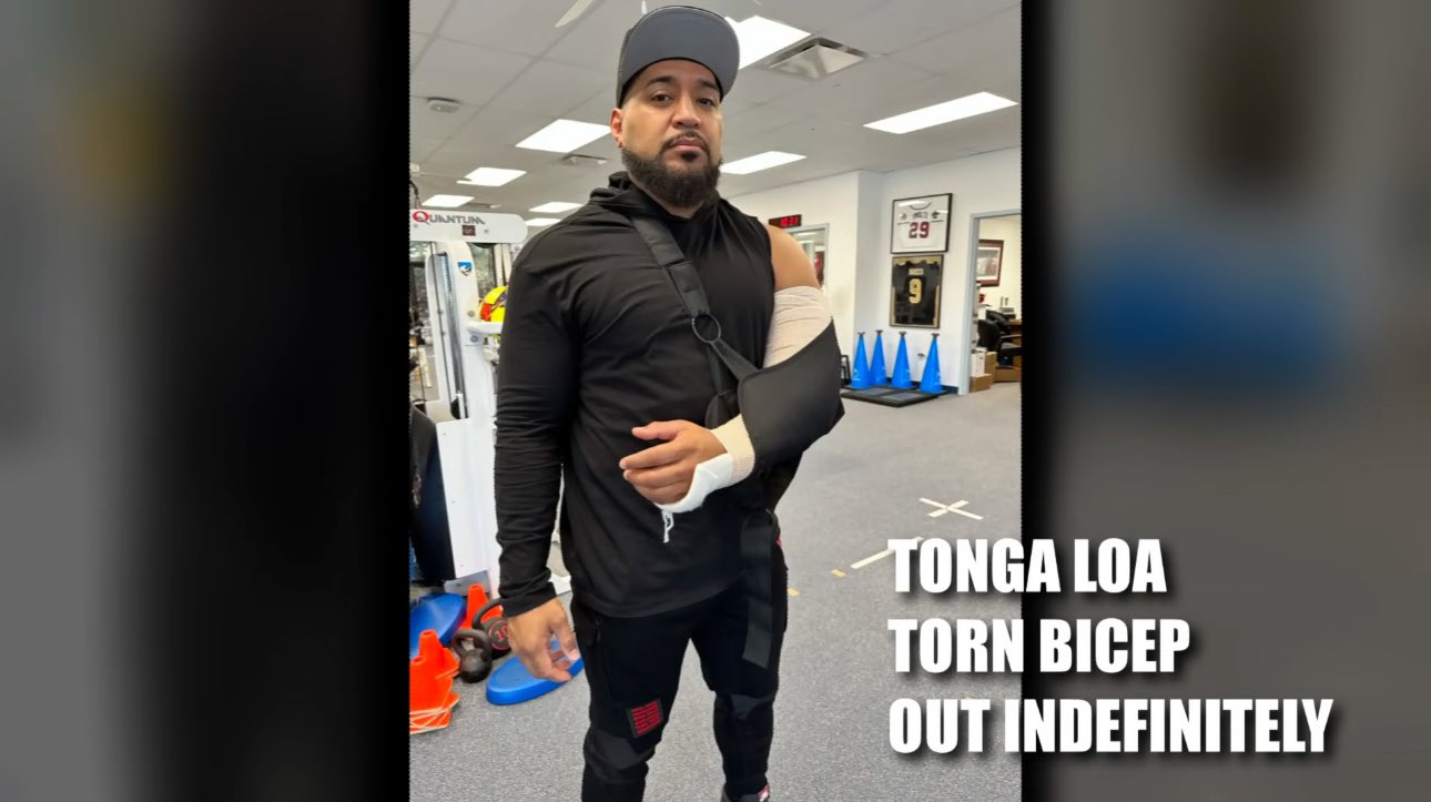 WWE provides injury updates on Tonga Loa, Bronson Reed, Jimmy Uso