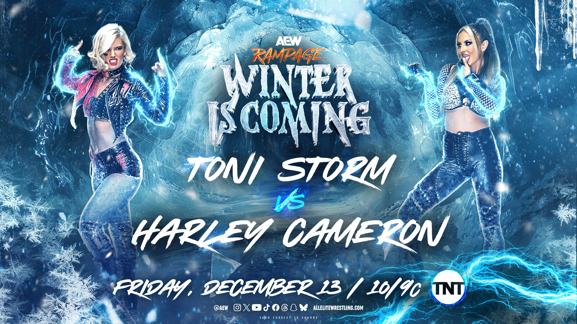 AEW Rampage Winter is Coming live results: Toni Storm vs. Harley Cameron