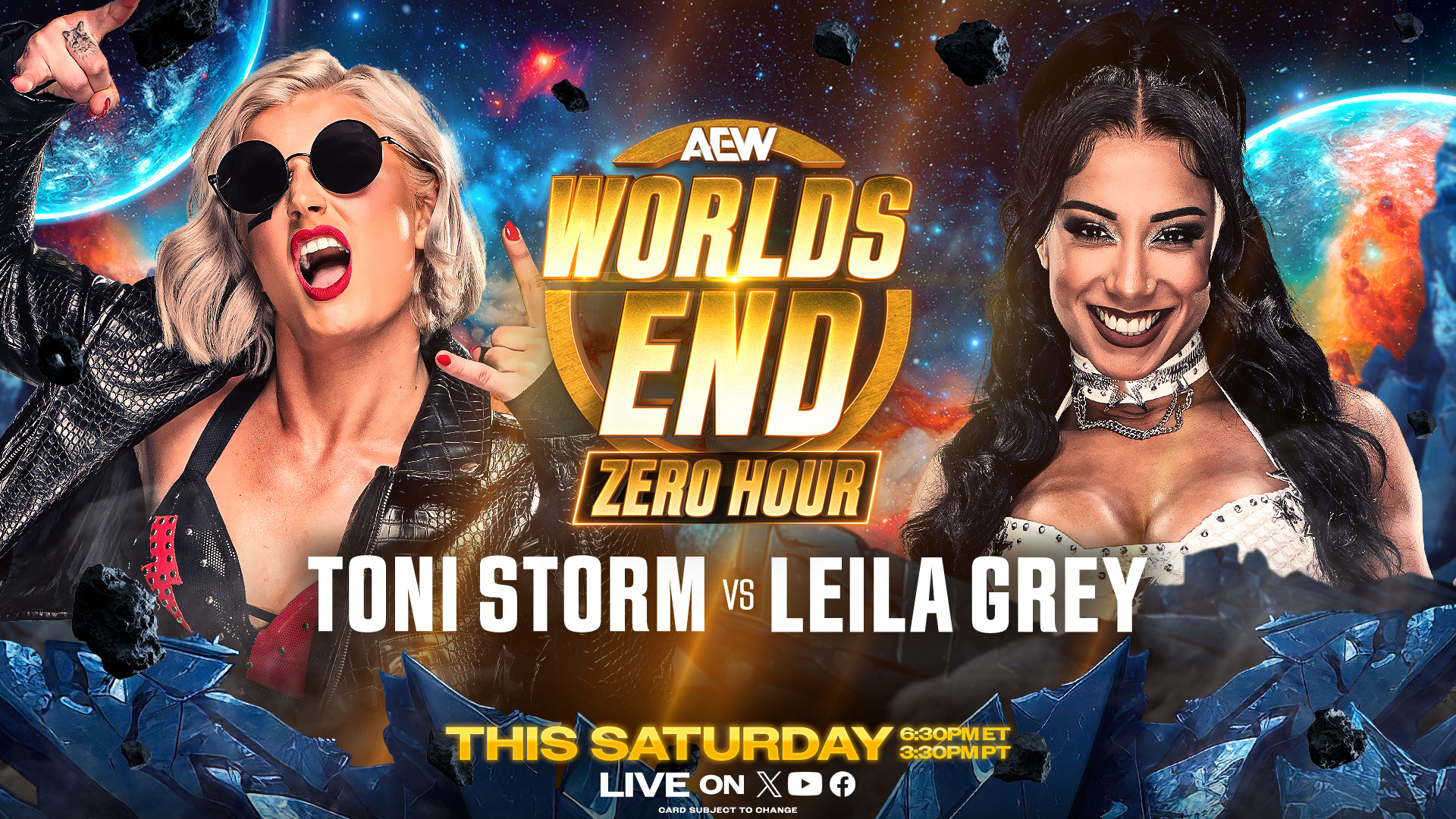Toni Storm vs. Leila Grey announced for AEW Worlds End Zero Hour