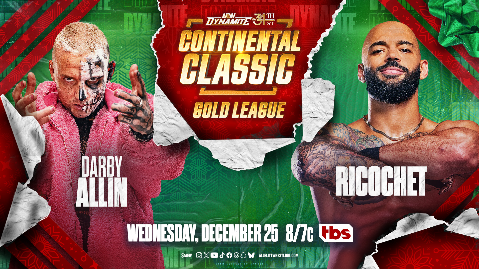 AEW Dynamite live results: Darby Allin vs. Ricochet