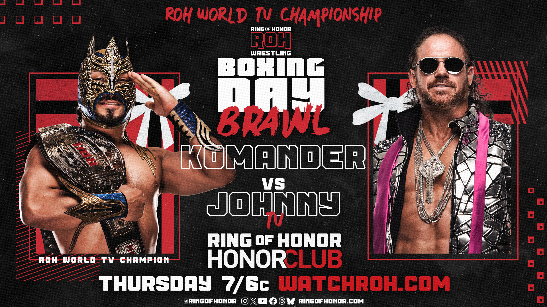 Ring of Honor Boxing Day Brawl live results: Men’s TV title defense, Toni Storm debuts
