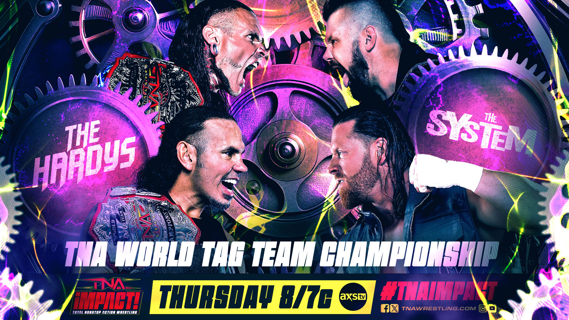 TNA Impact live results: The Hardys defend the Tag Team titles