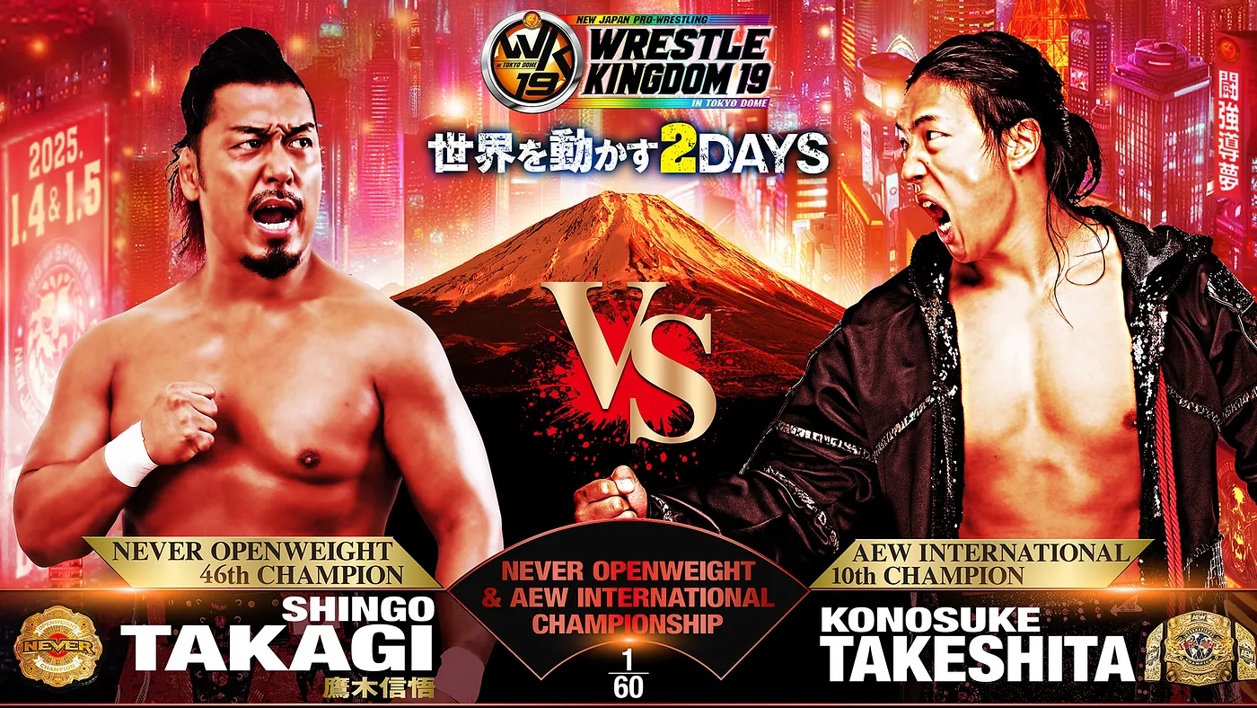 AEW International title defenses official for NJPW Wrestle Kingdom 19, Wrestle Dynasty