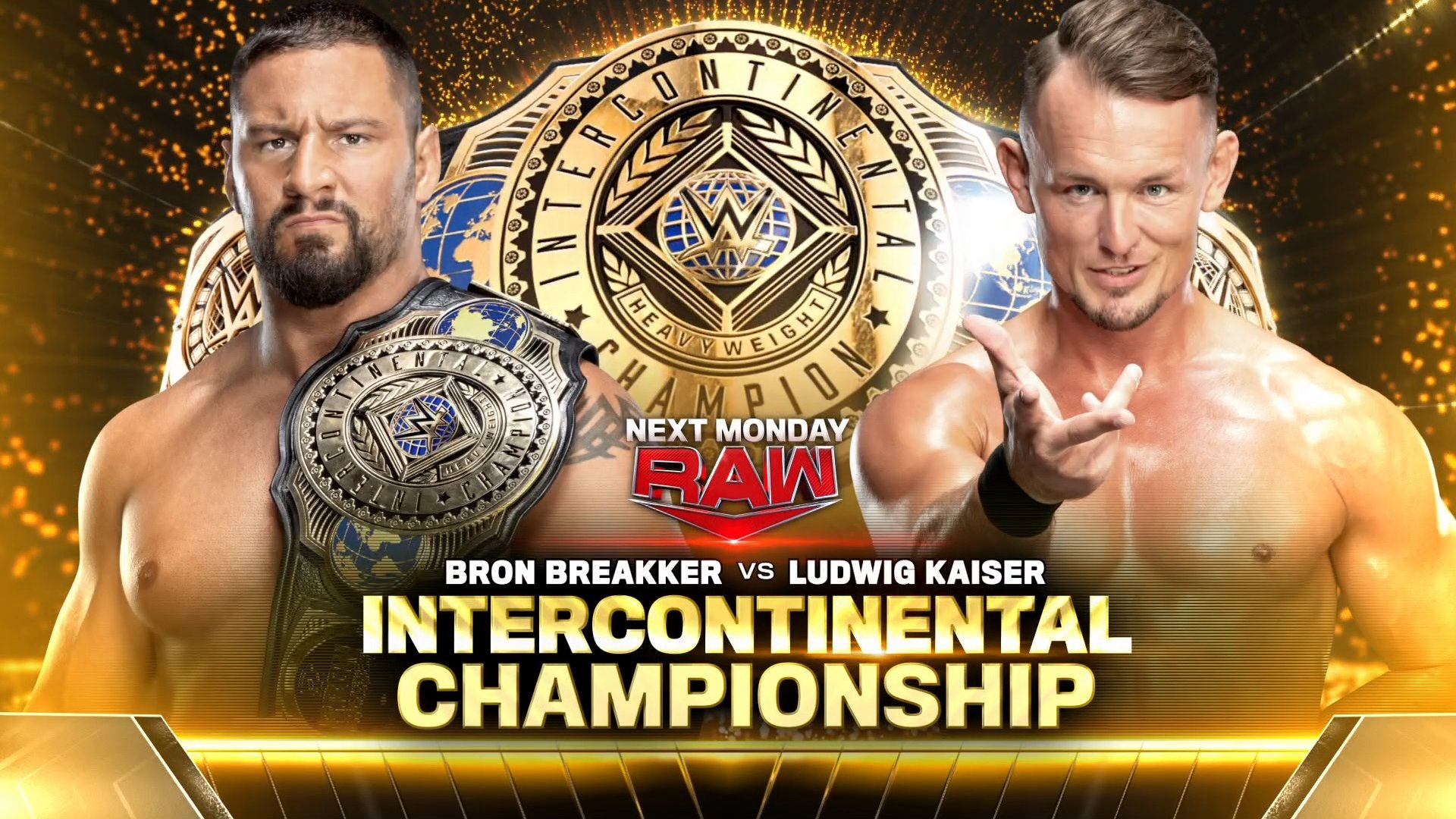 Two title matches booked for next week’s WWE Raw