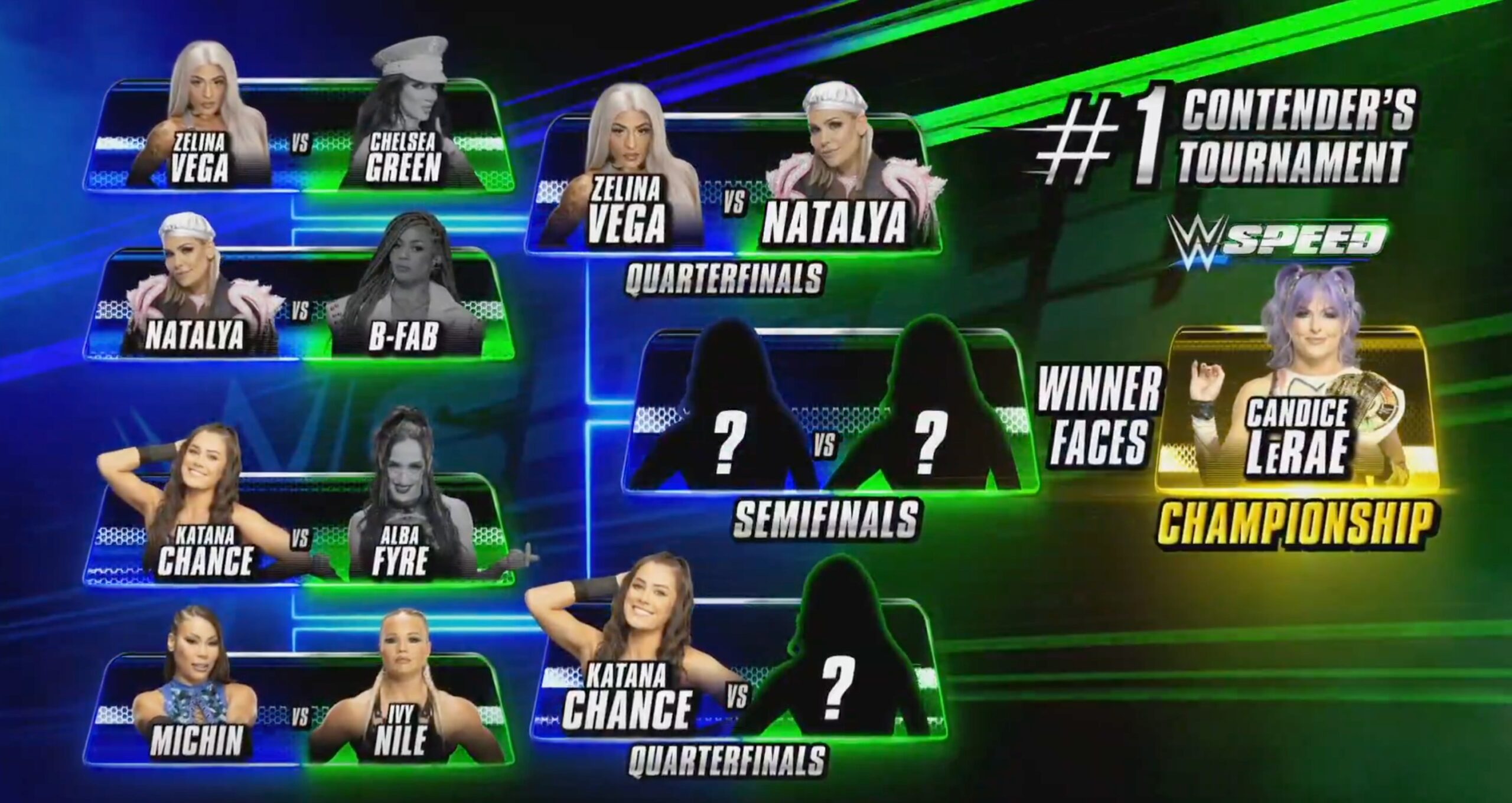 Katana Chance advances in WWE Speed women’s tournament