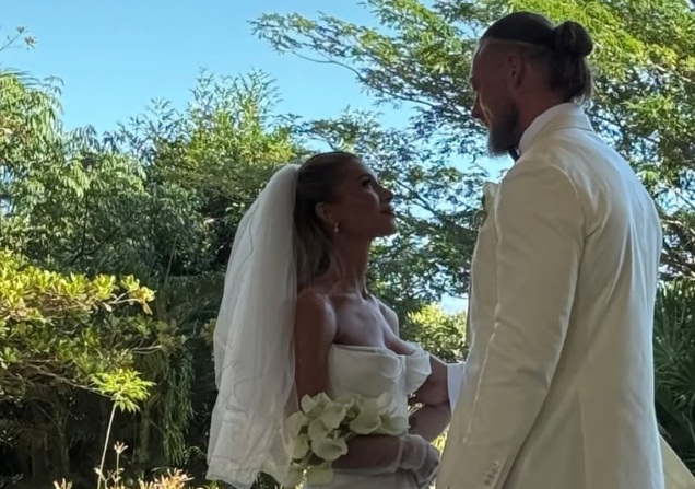 AEW’s Big Bill & Lexy Nair get married