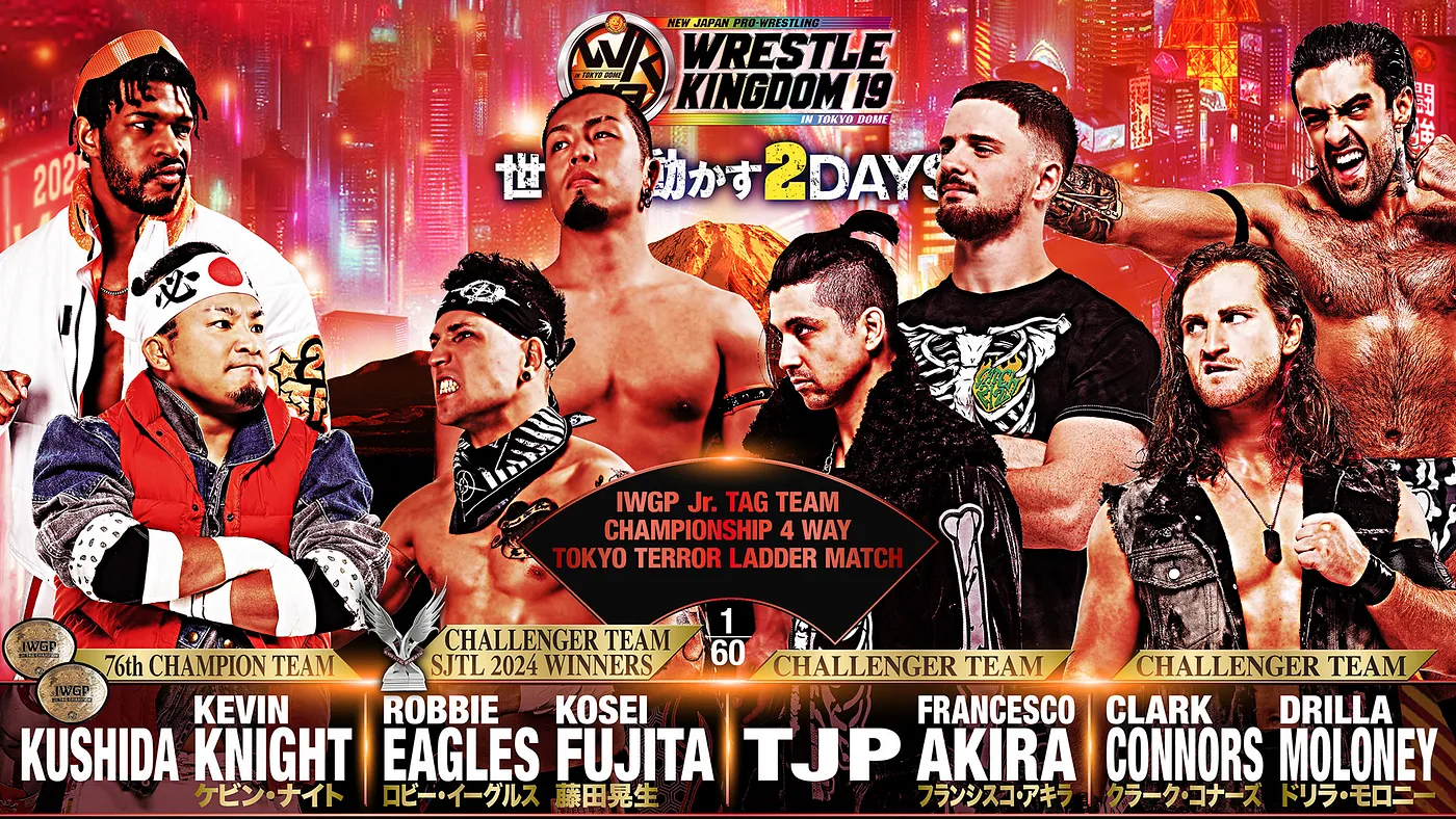 Stipulation added to NJPW Wrestle Kingdom 19 Junior Tag title match