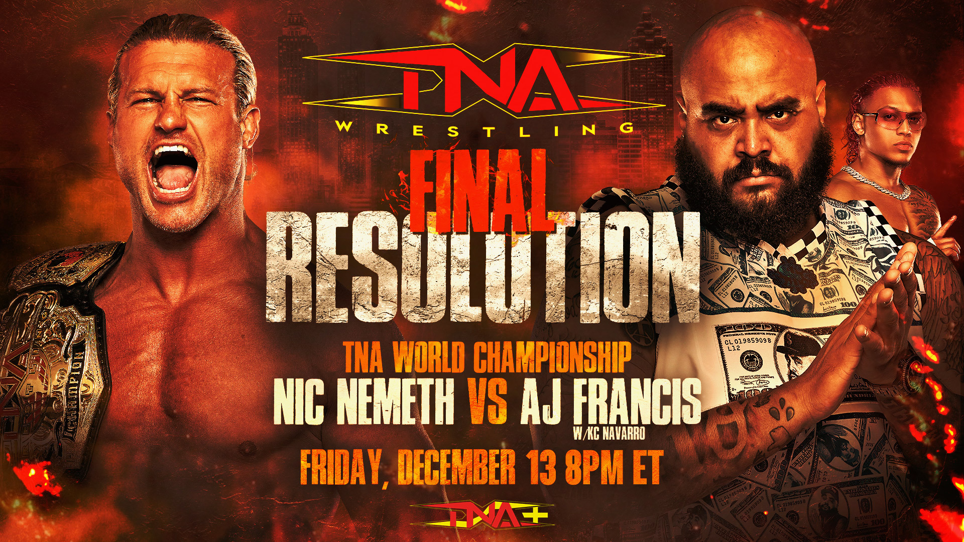 AJ Francis to challenge for TNA World title at Final Resolution
