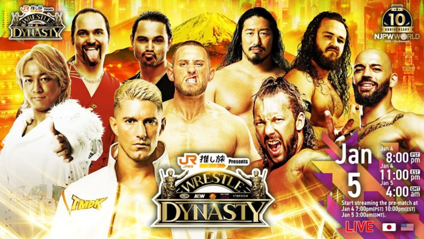 Wrestle Dynasty live results: Kenny Omega returns, ZSJ vs. Ricochet