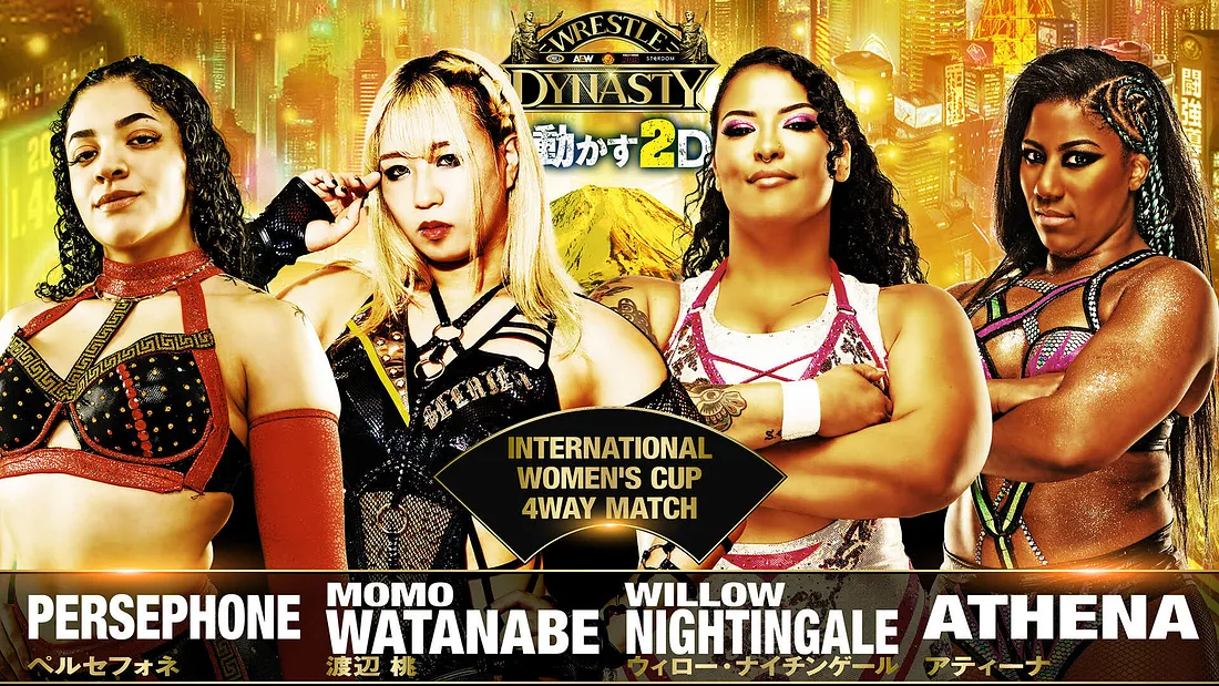 International Women’s Cup winner crowned during Wrestle Dynasty pre-show