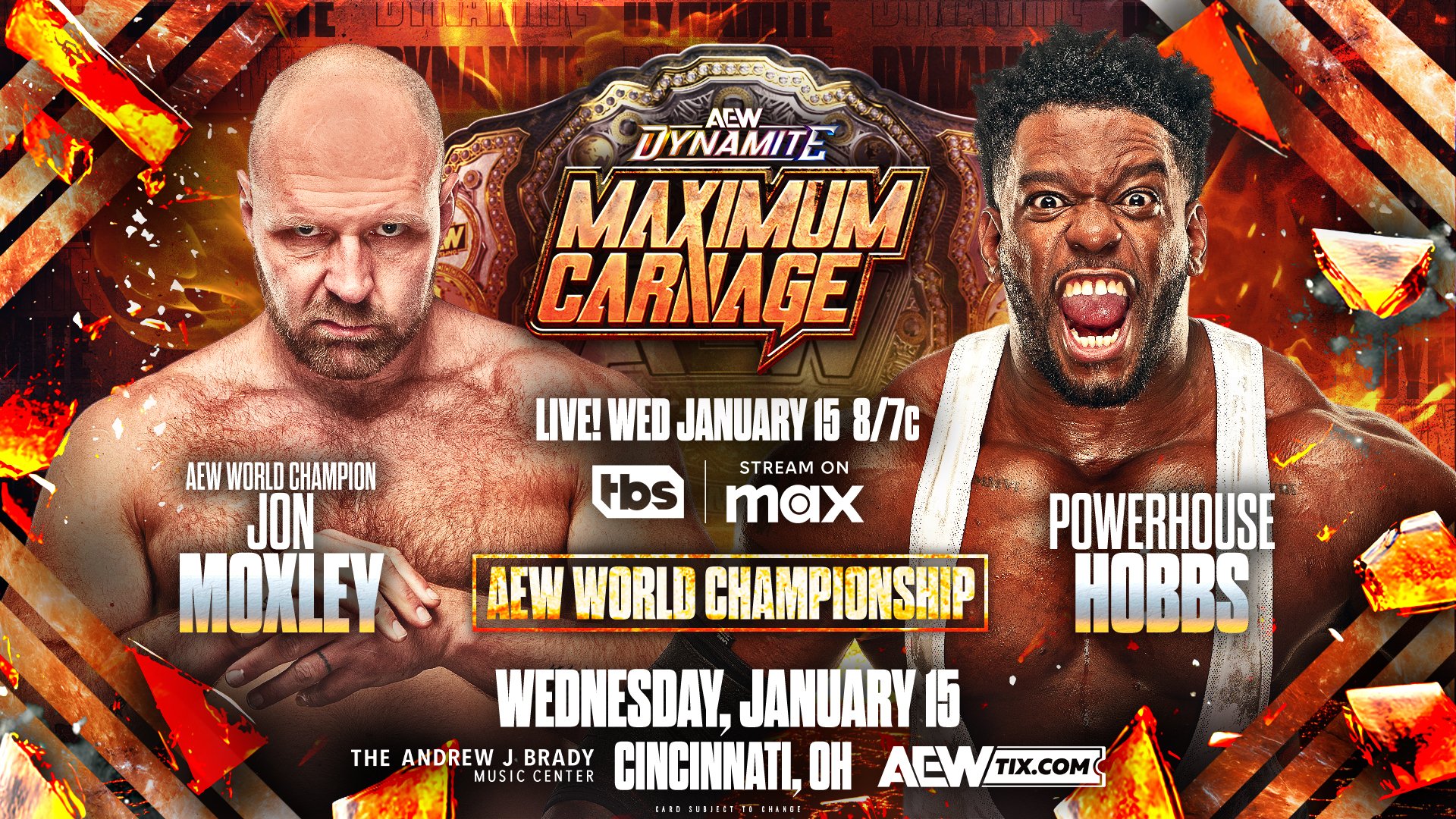 Powerhouse Hobbs wins Casino Gauntlet, earns AEW World title shot