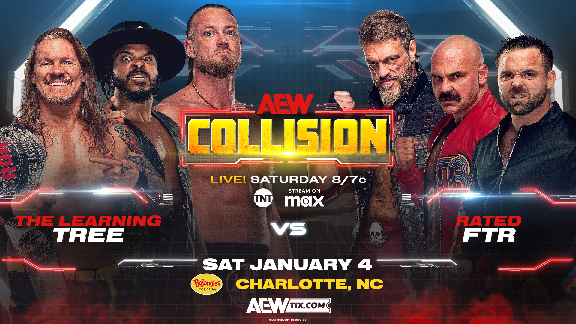 Rated FTR vs. The Learning Tree, Jeff Jarrett in action set for AEW Collision