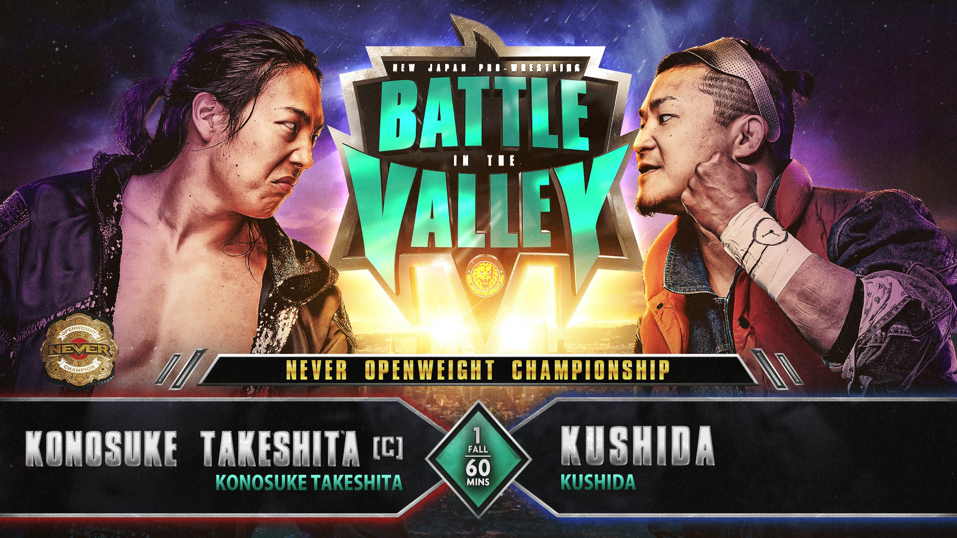 Two title matches added to NJPW Battle in the Valley 2025