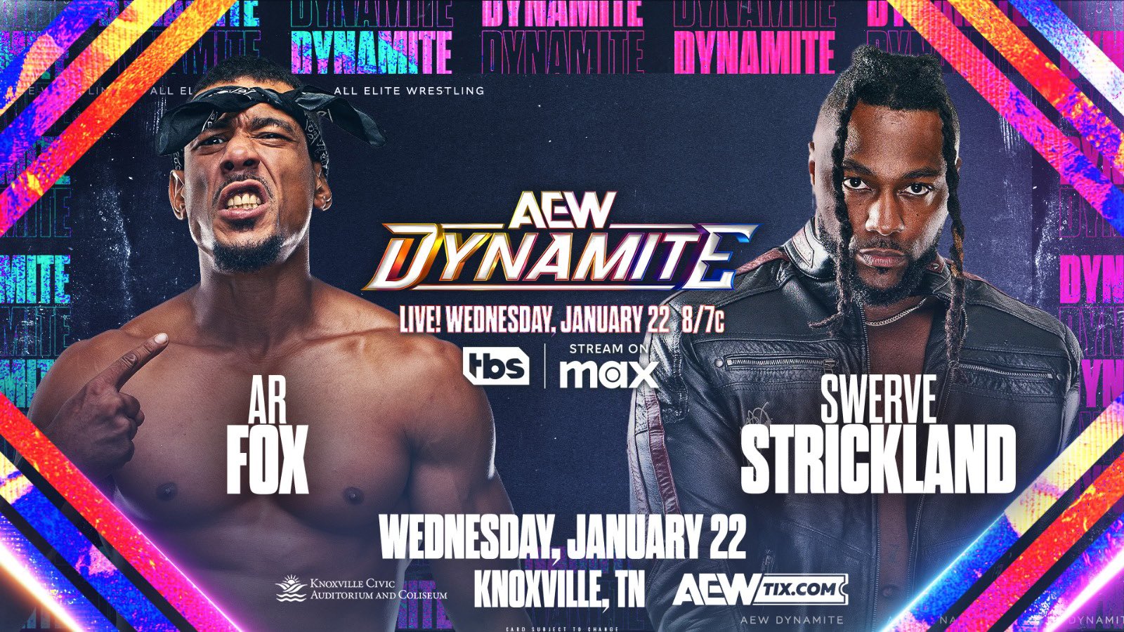 Swerve Strickland vs. AR Fox added to AEW Dynamite