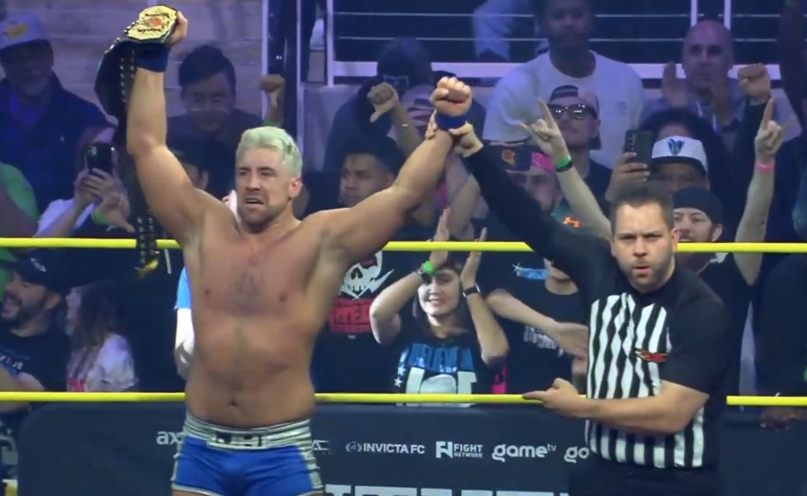 Joe Hendry wins TNA World title at Genesis