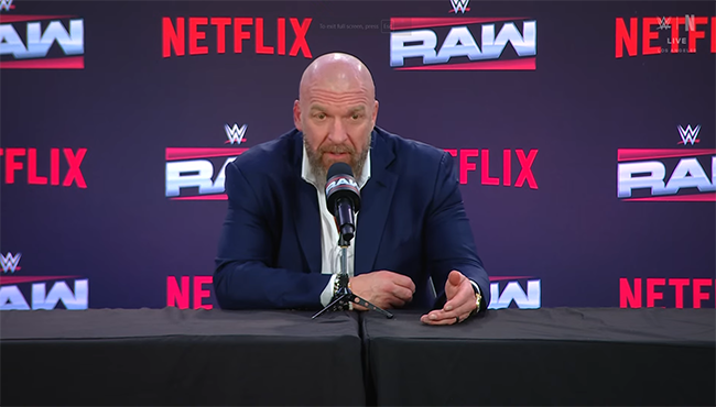 WWE Raw Netflix premiere press conference notes: Triple H on usage of ‘heel’ and ‘face’ in cold open