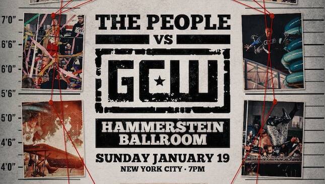 The People vs. GCW live results: Hammerstein Ballroom return