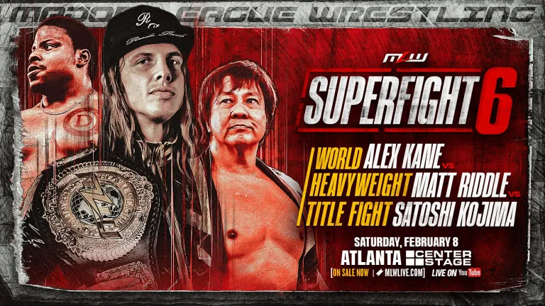 Matt Riddle to defend MLW World title in triple threat at Super Fight 6