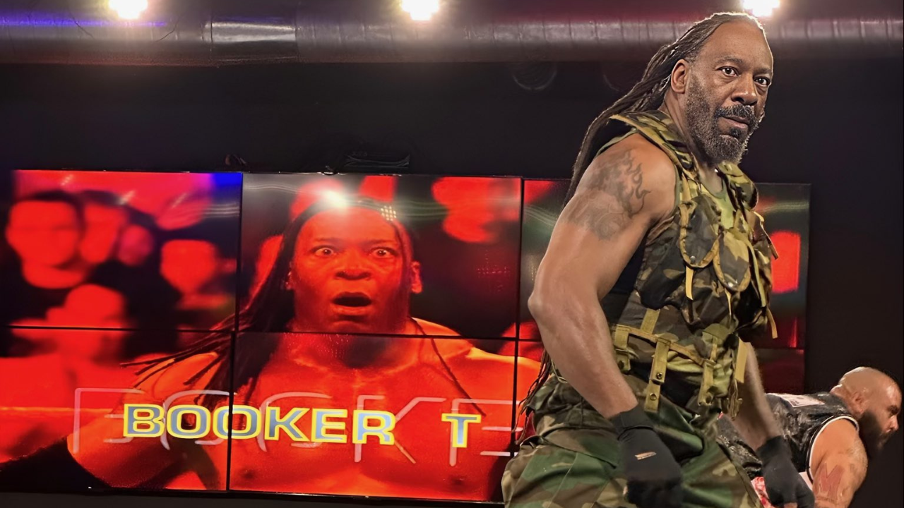 Booker T defeats Zilla Fatu at Reality of Wrestling event