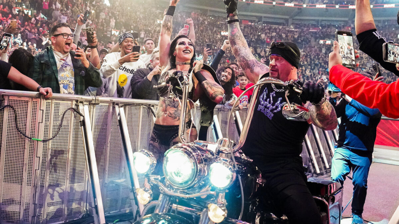 Undertaker on Raw segment with Rhea Ripley: ‘I didn’t want to step on her moment’