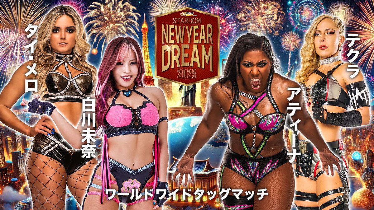 Athena wins tag match in Stardom debut, Tay Melo returns to the ring