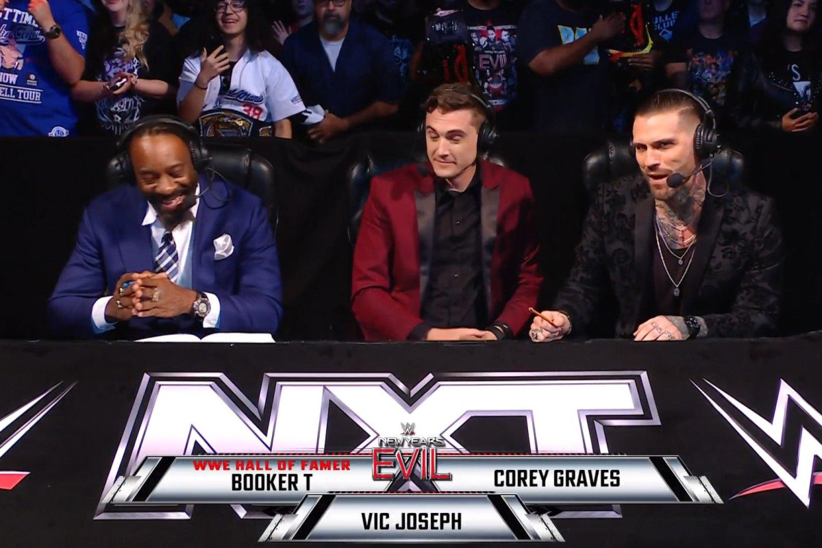 Corey Graves joins NXT commentary team at New Year’s Evil