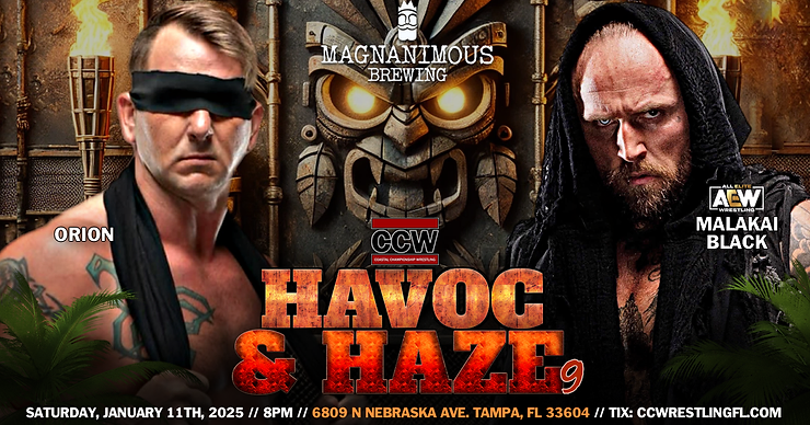 Malakai Black booked for Coastal Championship Wrestling event this weekend